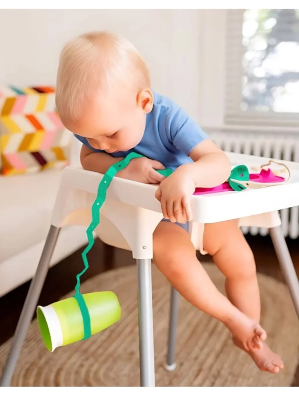 Busy Baby Mat and Tether System